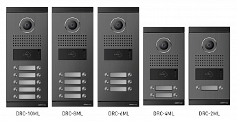 Многоквартирная вызывная панель DRC-8ML/RF1