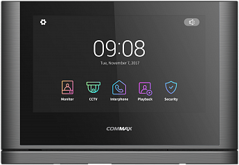 Цветной видеодомофон COMMAX CDV-1024MA Black Smog