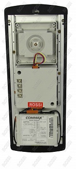 Черно-белая многоквартирная вызывная панель COMMAX DRC-2AB2